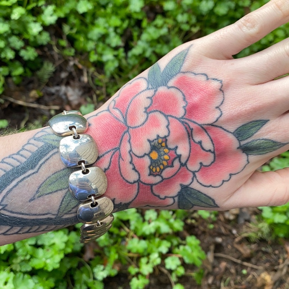 Sterling Silver Modern Link Bracelet